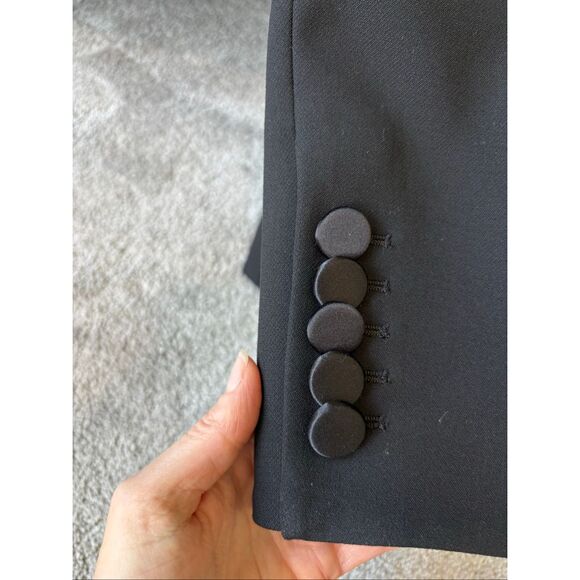 NWOT VERONICA BEARD Rickie Black Dickey Jacket, Sz 8, $795 - Picture 12 of 14